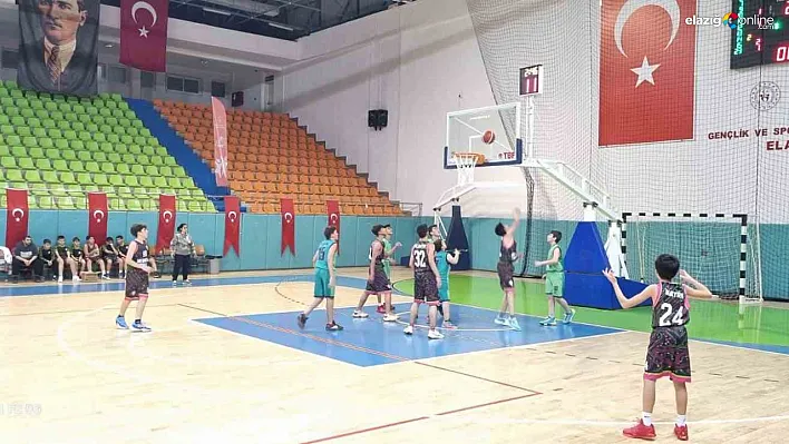 Elazığ'da Basketbol Rüzgarı: U14 Yerel Lig Finalinde Kupa Sahibini Buldu