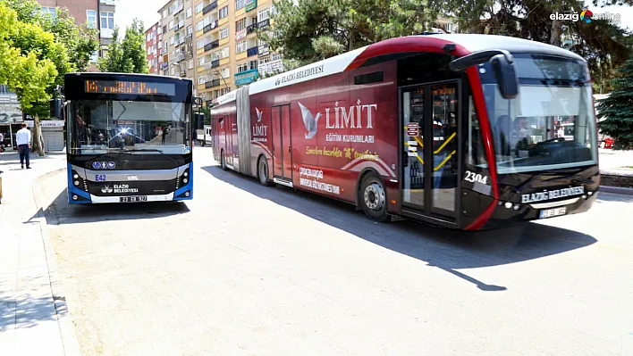 Bayram boyunca Elazığ'da otobüsler ücretsiz!