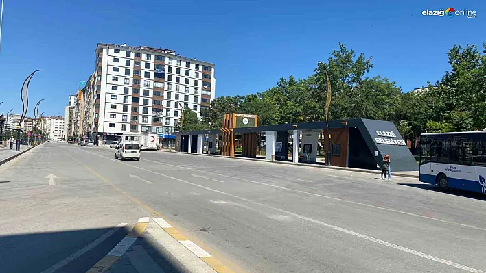 Bayram tatilinde Elazığ'da yollar boş kaldı