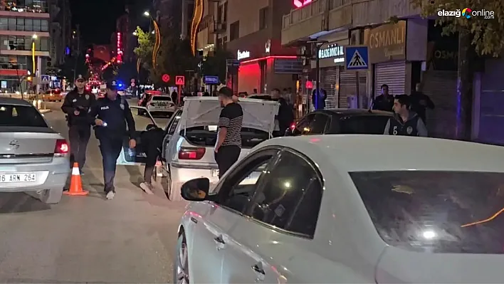 Elazığ'da Bir Haftada 64 Bin Şahıs Sorgulandı, Binlerce Araç Kontrol Edildi