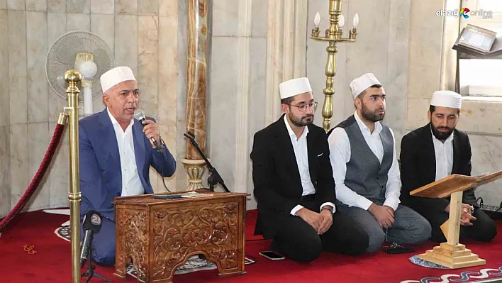 Elazığ'da Camiler ve Din Görevlileri Haftası'nda Mevlid Programı!