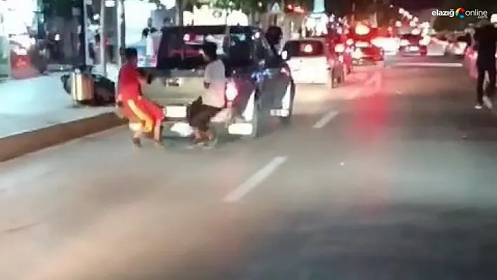 Gazi Caddesi'nde tehlikeli hareketler!