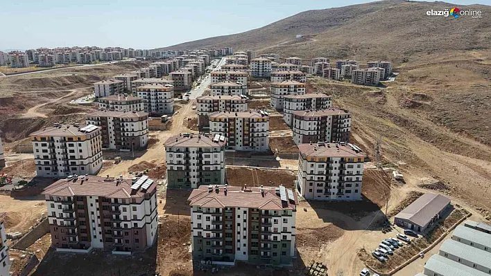 Elazığ'da 608 Deprem Konutunda Sona Gelindi!
