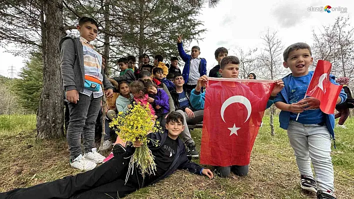 Elazığ'da depremzede çocuklara doğal terapi