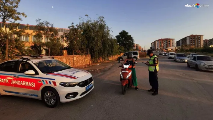 Elazığ jandarmasından 51 ekip ve 237 personelle şok uygulama!