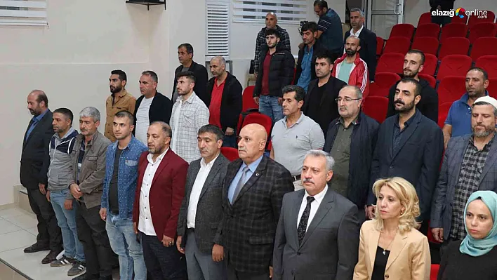 Elazığ'da fırıncılara hijyen eğitimi verildi