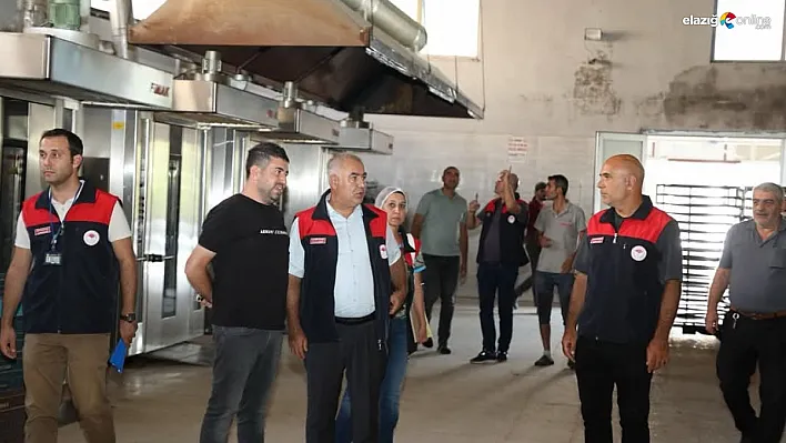Elazığ'da Fırınlar Denetlendi: Hijyen ve Mevzuat Kontrolleri Sıkılaştı!