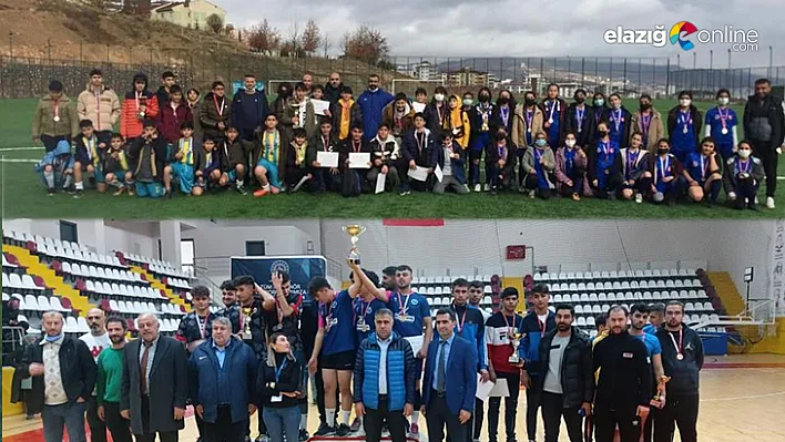 Elazığ'da futbol ve badminton müsabakaları sona erdi