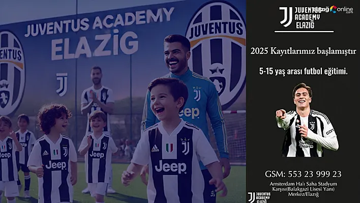 Elazığ'da Genç Futbolculara Büyük Fırsat: Juventus Academy Açıldı!