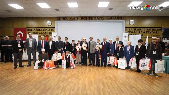 Kur'an-ı Kerim'i Güzel Okuma Yarışmasının birincileri belli oldu