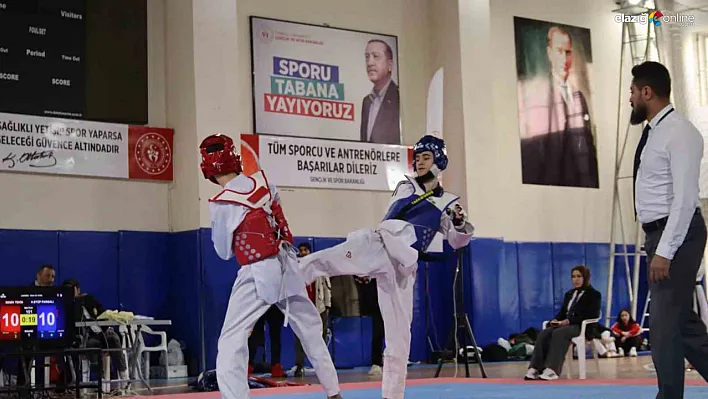 Okul Sporları Taekwondo Turnuvası Elazığ'da Büyük Heyecana Sahne Oldu!