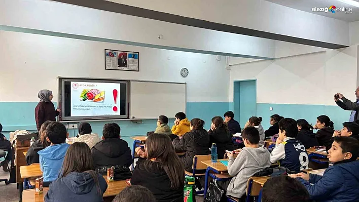 Elazığ'da Gıda İsrafına Karşı Büyük Adım! Okullarda Özel Eğitimler Başladı!