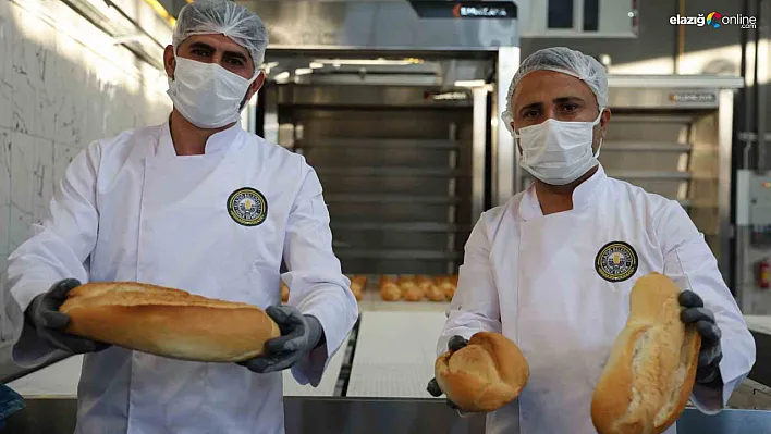 Elazığ'da Halk Ekmek Fabrikası Açıldı: Günlük 80 Bin Ekmek, 52 Noktada 7 Liraya Satışta