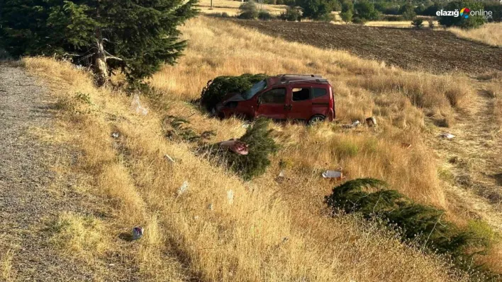 Elazığ-Malatya yolunda feci kaza! 1 ölü 4 yaralı