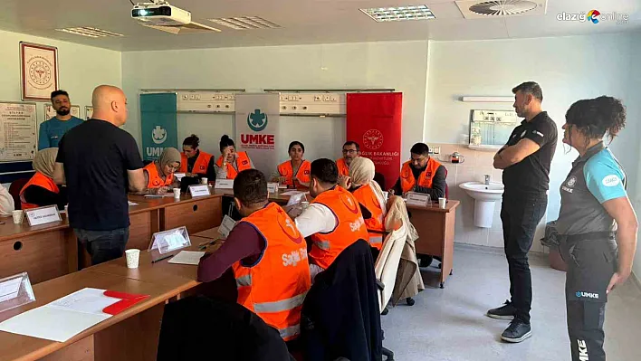 Elazığ İl Sağlık Müdürlüğü'nden Hastanelere Afet Hazırlık Eğitimi