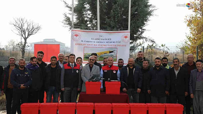 Elazığ'da Koyun ve Keçi Üreticilerine Yeni Ekipman Desteği!