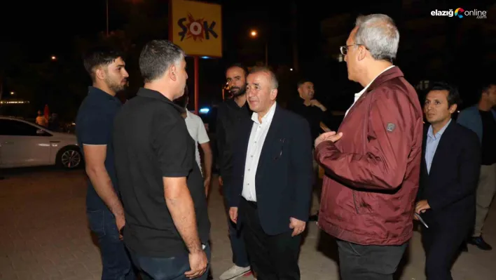 Elazığ'da güvenlik önlemleri artıyor! Vali Hatipoğlu da denetimlerde