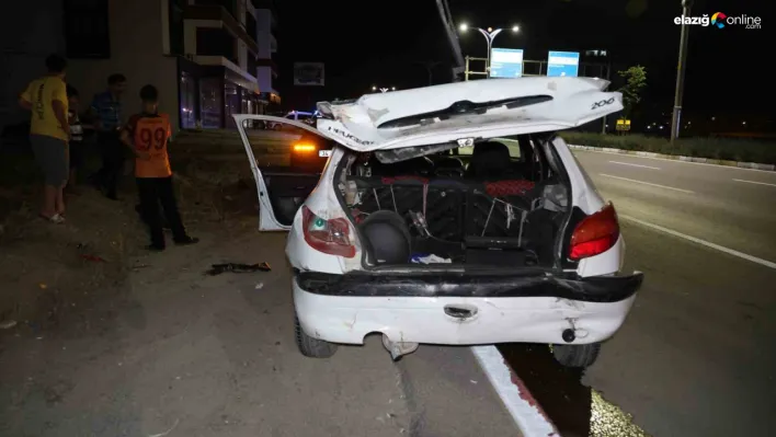 Elazığ'da trafik kazası! Ataşehir Mahallesi'nde iki araç çarpıştı