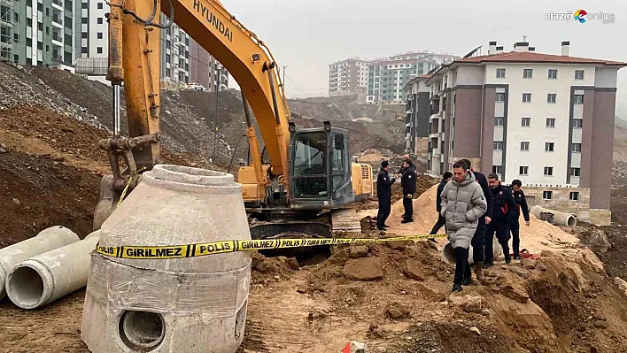 Elazığ'da Altyapı Çalışmaları Felakete Dönüştü: Safran Mahallesi'nde Göçük Bir Can Aldı!