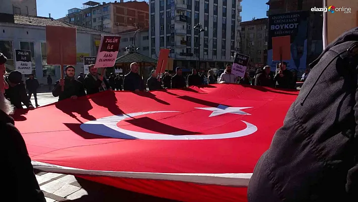 Elazığ'da 'Sessiz Çığlık' Etkinliği: Filistin ve Gazze İçin Birleşen Ses!