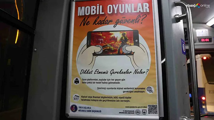 Elazığ'da Dijital Güvenlik Atağı: Jandarmadan Mobil Oyun Uyarısı!