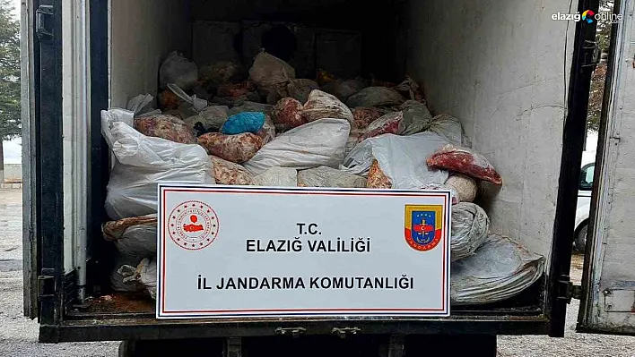 Kaçakçılıkla Mücadelede Büyük Başarı: Elazığ'da 5 Ton Kaçak Et Yakalandı!