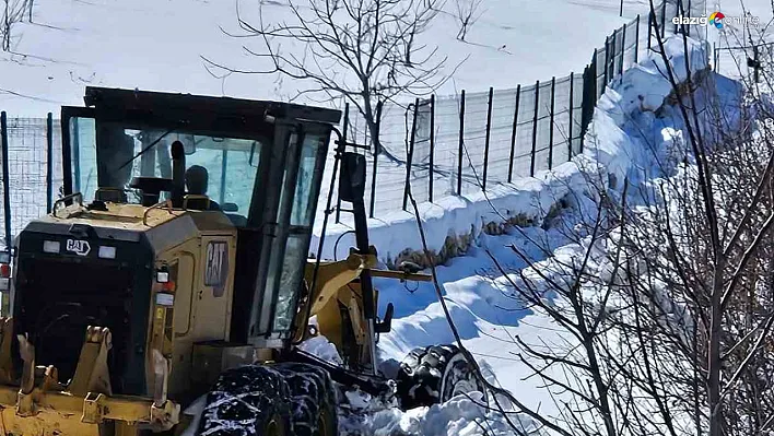 Elazığ'da Kar Yağışı Hayatı Olumsuz Etkiledi! İşte Son Durum!