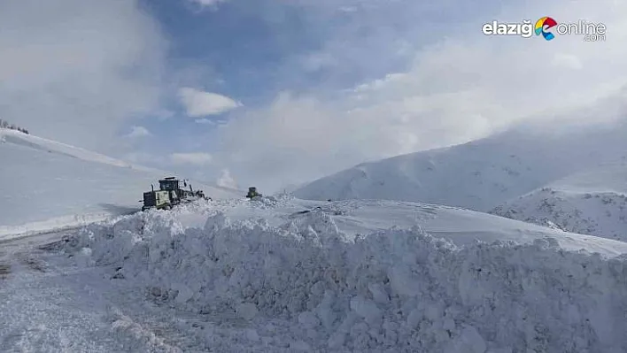Kar yağışı nedeni ile 26 köy yolu ulaşıma kapandı