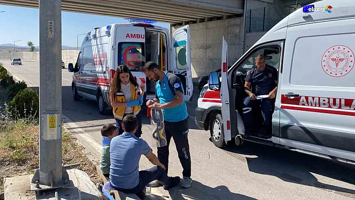 Elazığ'da Direksiyon Hakimiyeti Kayboldu, Zincirleme Kaza Kaçınılmaz Oldu!