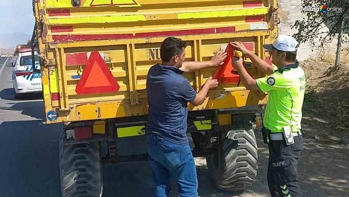 Elazığ emniyeti kazalara karşı işi sıkı tutuyor!