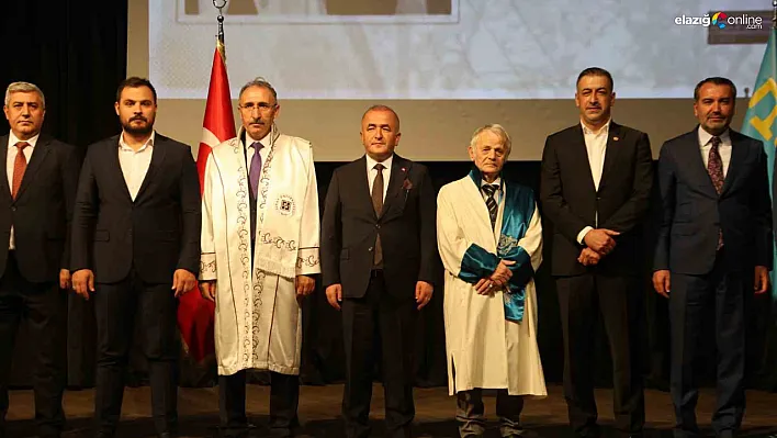 Fırat Üniversitesi'nden Kırım Tatar Lideri Kırımoğlu'na Fahri Doktora!