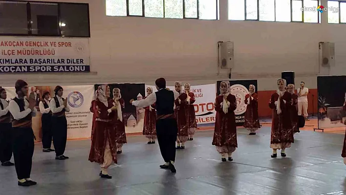 Elazığ'da Kulüpler Arası Halk Oyunları Yarışması bölge finali yapıldı