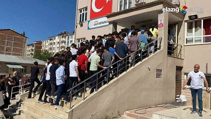 Elazığ'da LGS heyecanı