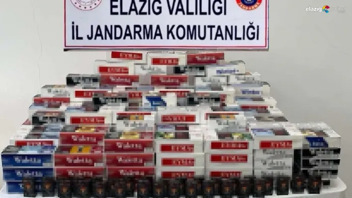 Elazığ'da makaron operasyonu!