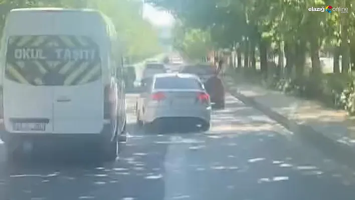 Elazığ'da Yürekleri Ağza Getiren Anlar! Makas Atarak İlerledi, Kayıplara Karıştı!