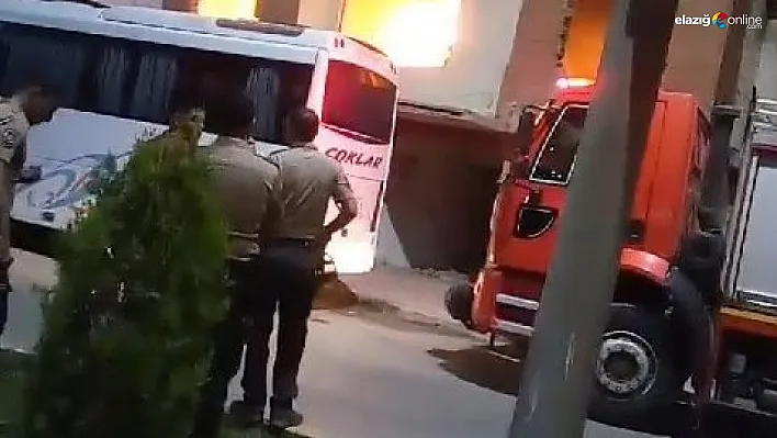 Kültür Mahallesi'nde yangın paniğe neden oldu!