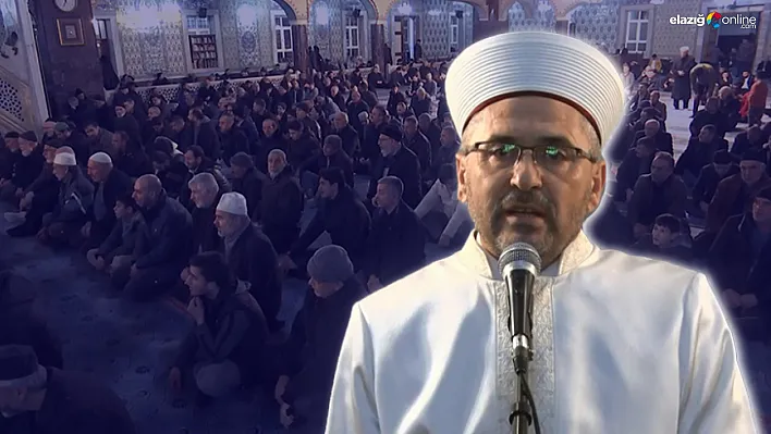 Elazığ'da Miraç Kandili Coşkuyla İdrak Edildi: İzzetpaşa Camii'nde Manevi Atmosfer!