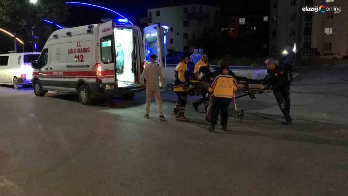 Elazığ'da motosiklet ile otomobil çarpıştı: 2 yaralı