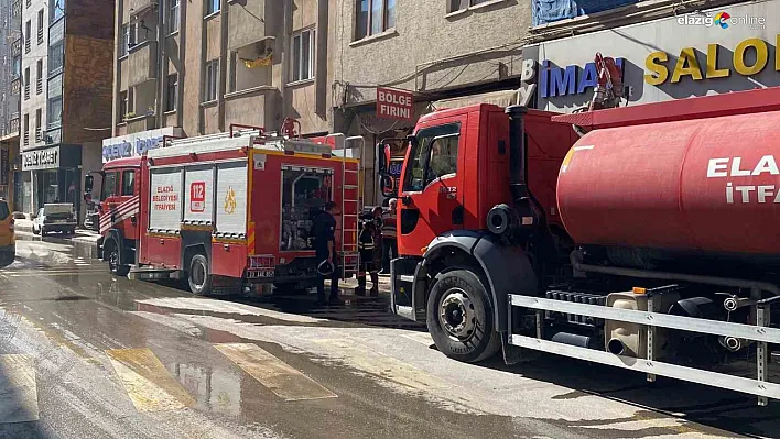 Üniversite Mahallesi'nde Fırın Yangını Paniğe Neden Oldu!