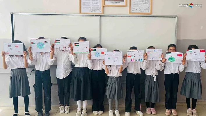 Minik Kalplerden Filistin'e Destek: Arıcak ve Kovancılar'da Duygu Dolu Etkinlik!