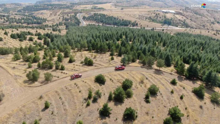 Elazığ Orman Bölge Müdürlüğü ekipleri yangınlara karşı teyakkuzda!