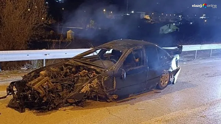 Elazığ'da Korkutan Trafik Kazası: 2 Kişi Ağır Yaralandı!