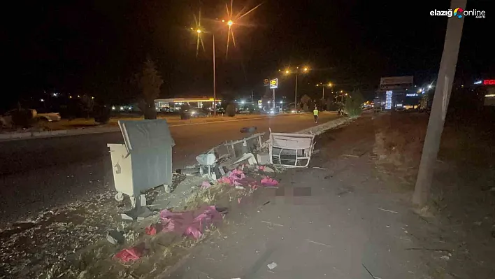 Elazığ Gümüşkavak'ta Can Pazarı: Otomobil ile Elektrikli Motosiklet Çarpıştı!