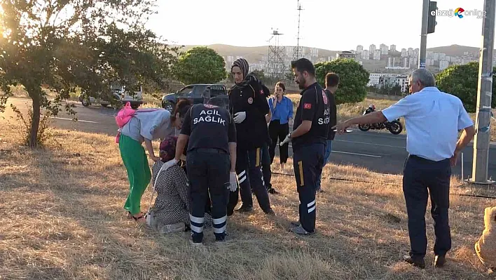 Güney Çevreyolu'nda kaza! Otomobil ile motosiklet çarpıştı
