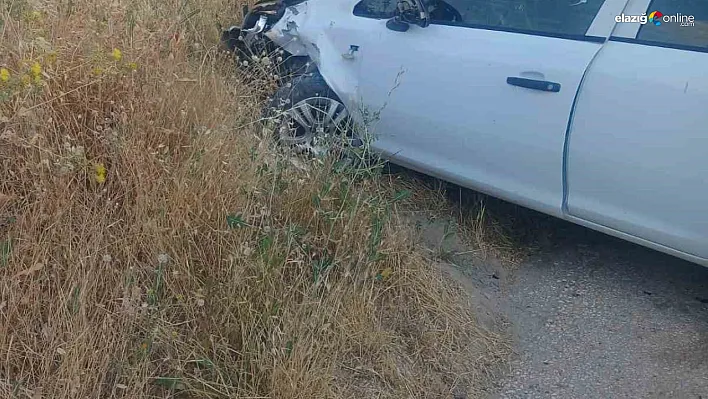 Elazığ Korkutan Kaza: 3 Kişi Yaralandı, 1'inin Durumu Ağır!