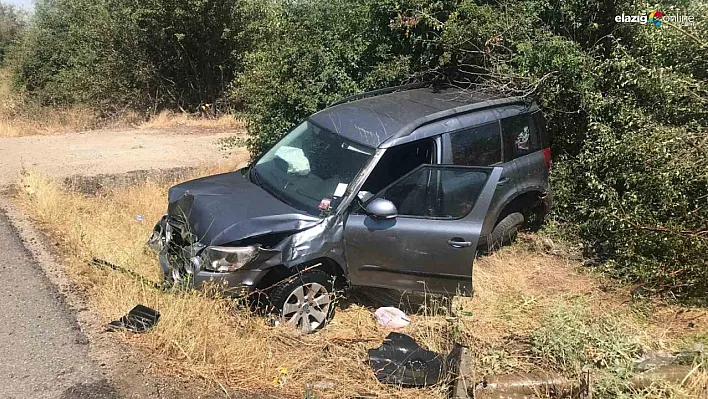 Elazığ-Malatya karayolunda kaza! 4 yaralı