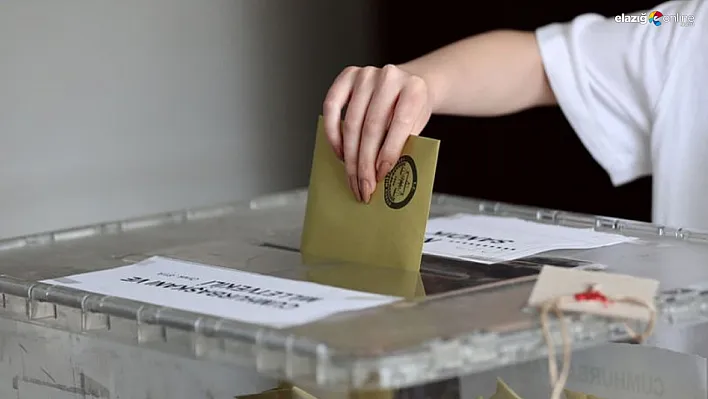 Elazığ'da oy kullanma işlemi sona erdi! Sandıklar açılmaya başladı
