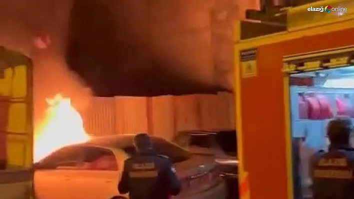 Mustafapaşa Mahallesi'nde araç yangını!