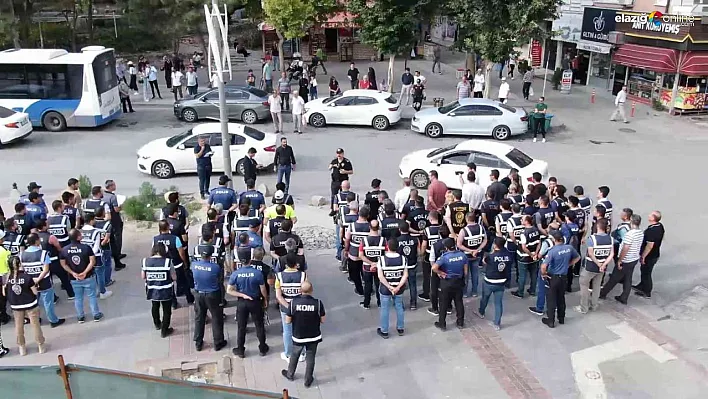 Elazığ polisi göz açtırmıyor! 1429 kişi sorgulandı, aranan 7 şüpheli yakalandı