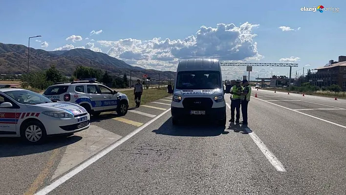 Elazığ'da polis ve jandarma ekipleri denetimlerini sıklaştırdı